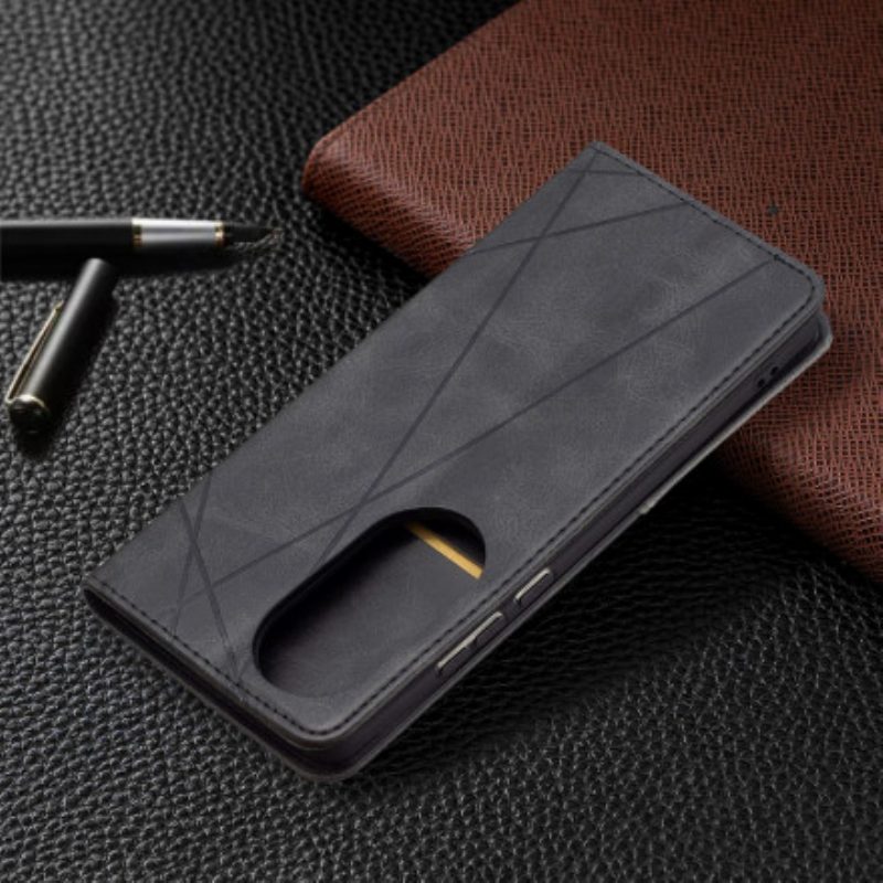 Bescherming Hoesje voor Huawei P50 Pro Folio-hoesje Artistieke Stijl