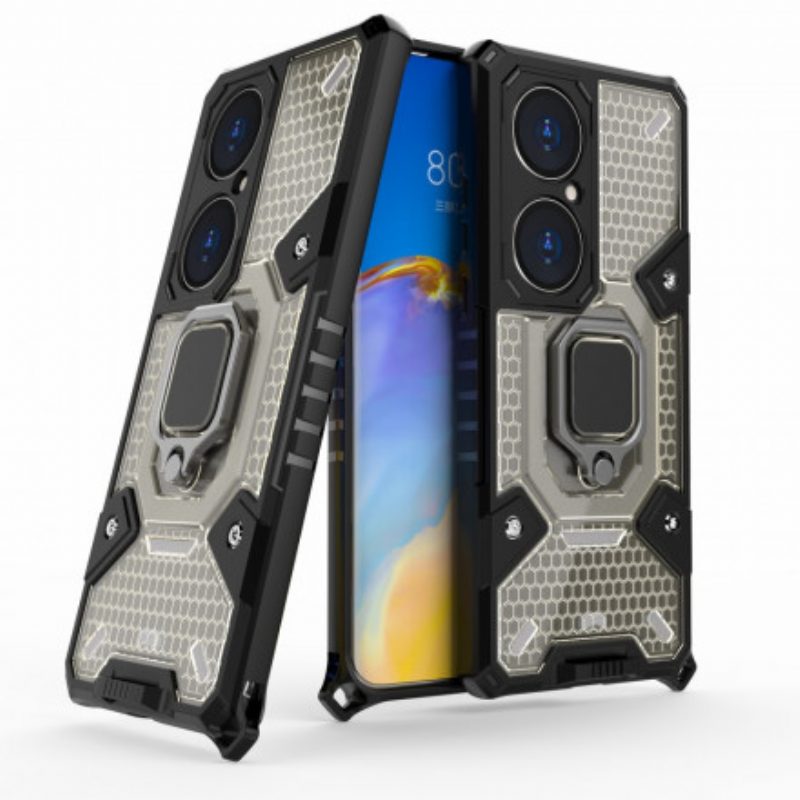 Hoesje voor Huawei P50 Pro Honingraatbestendige Hybride