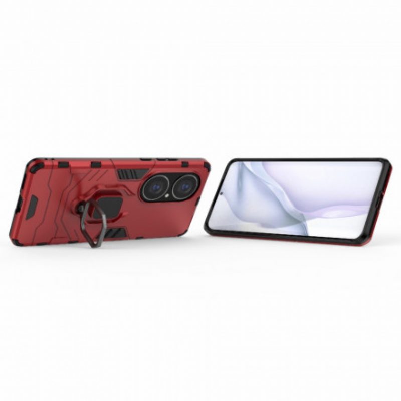 Hoesje voor Huawei P50 Pro Ringbestendig