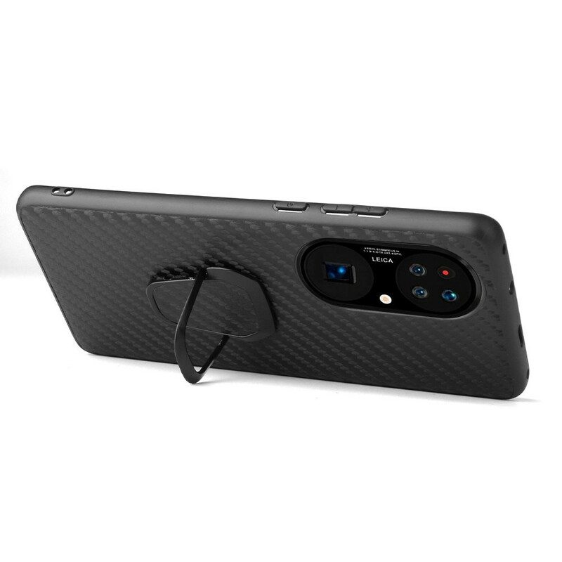 Hoesje voor Huawei P50 Pro Ringondersteuning In Luipaardstijl