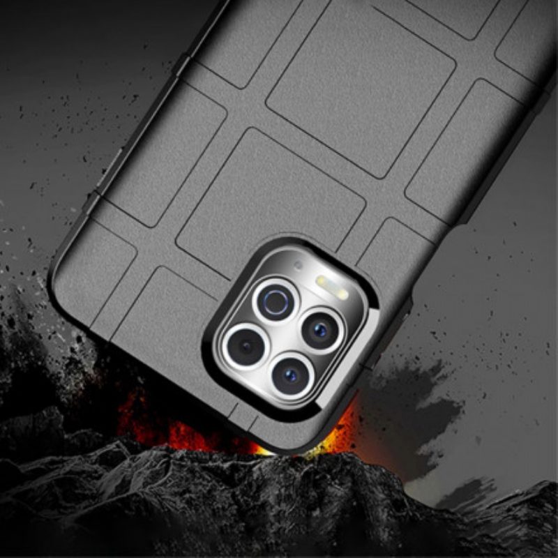 Hoesje voor Moto G100 Robuust Schild