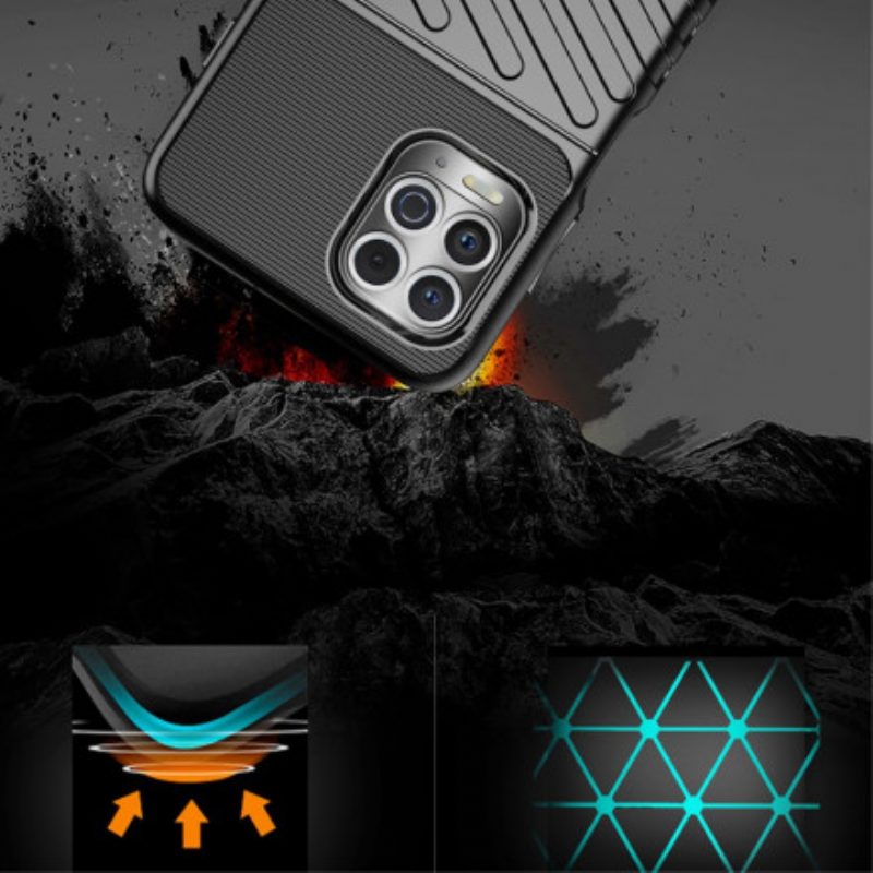Hoesje voor Moto G100 Thunder-serie