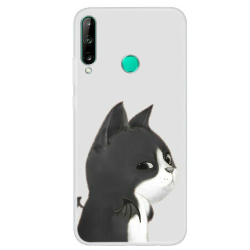 Hoesje voor Huawei P40 Lite E Duivelse Kat