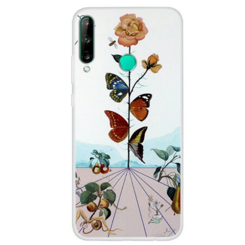 Hoesje voor Huawei P40 Lite E Natuur Vlinders