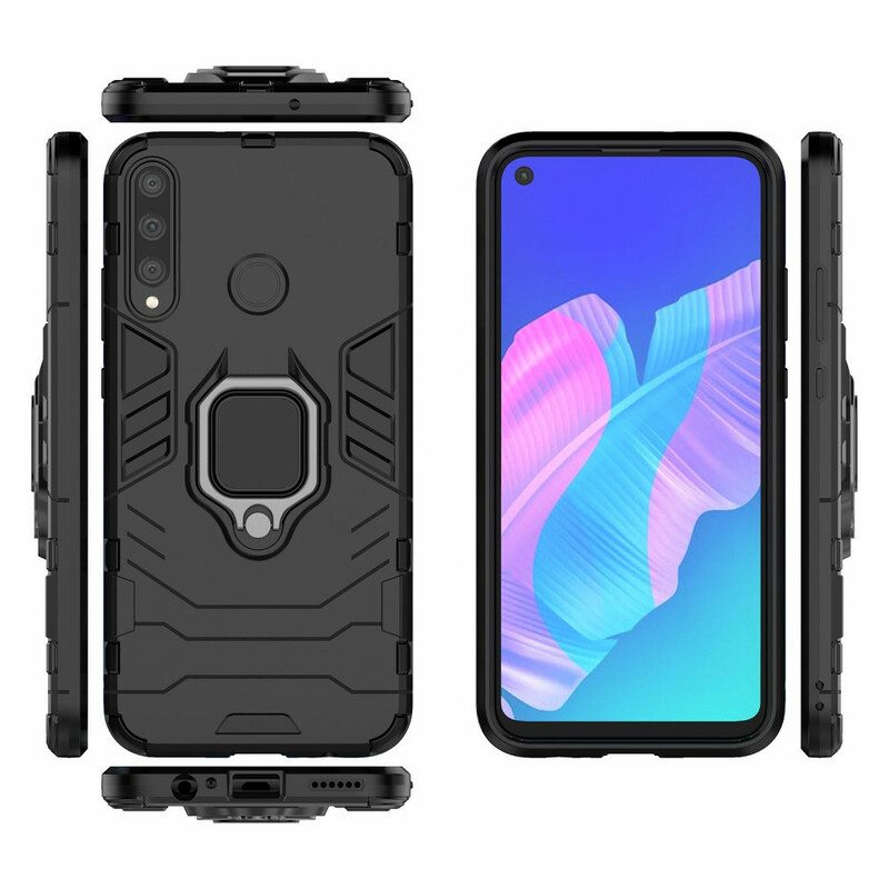 Hoesje voor Huawei P40 Lite E Ringbestendig