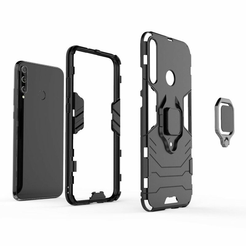 Hoesje voor Huawei P40 Lite E Ringbestendig