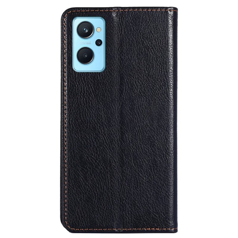 Bescherming Hoesje voor Realme 9i Folio-hoesje Klassieke Vintage-stijl