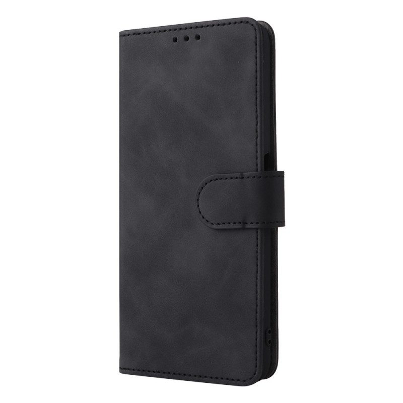 Folio-hoesje voor Realme 9i Lanyard Van Zachte Huid