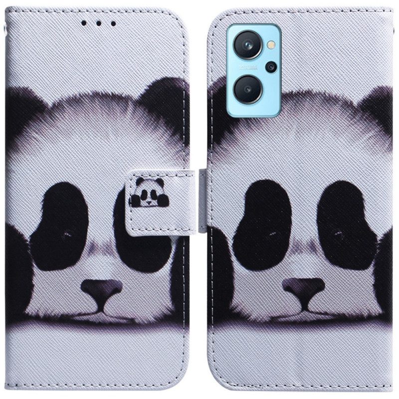 Folio-hoesje voor Realme 9i Panda