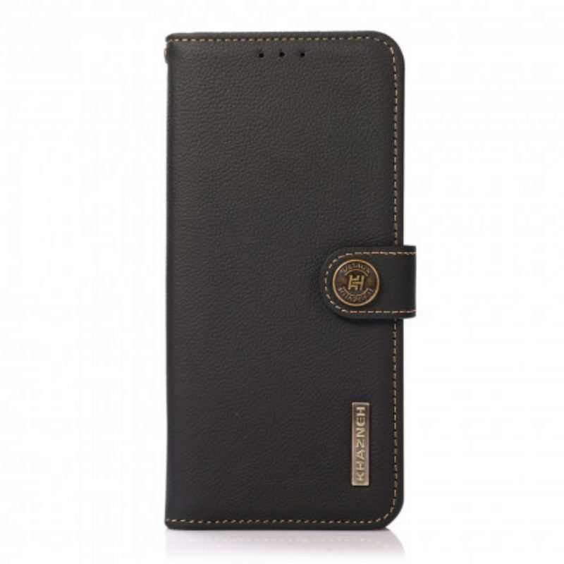 Folio-hoesje voor Sony Xperia 1 III Imitatieleer Khazneh Rfid