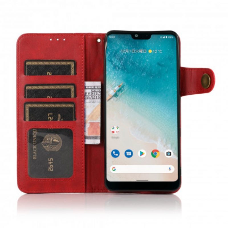 Folio-hoesje voor Sony Xperia 1 III Khazneh Magnetische Knop