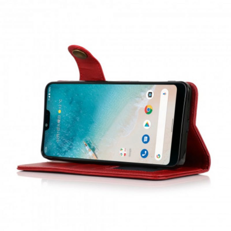 Folio-hoesje voor Sony Xperia 1 III Khazneh Magnetische Knop