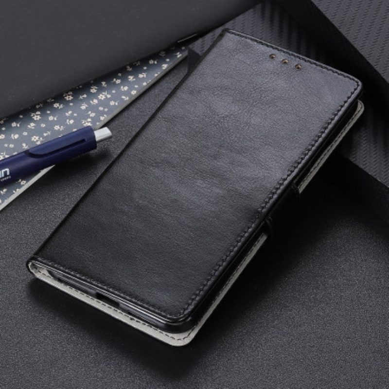 Folio-hoesje voor Sony Xperia 1 III Klassiek Leereffect