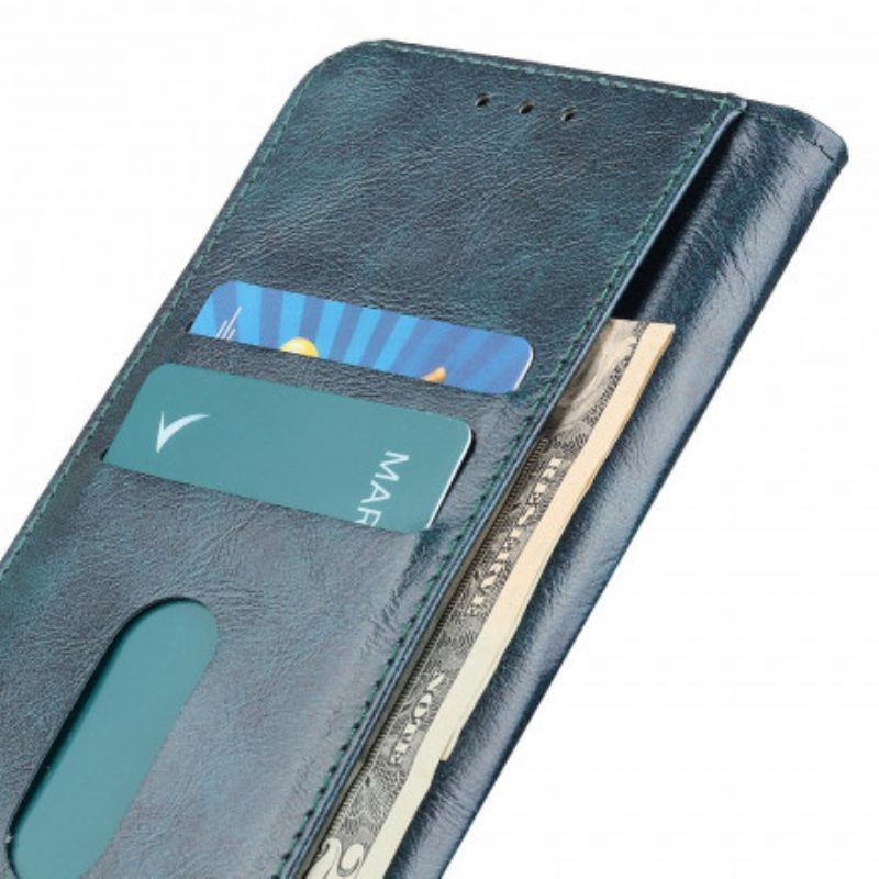 Folio-hoesje voor Sony Xperia 1 III Kunstleer Lakknoop