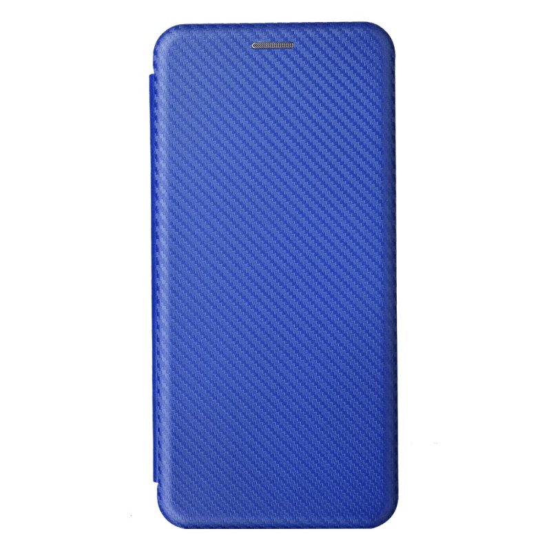 Bescherming Hoesje voor Poco X4 Pro 5G Folio-hoesje Gekleurde Koolstofvezel