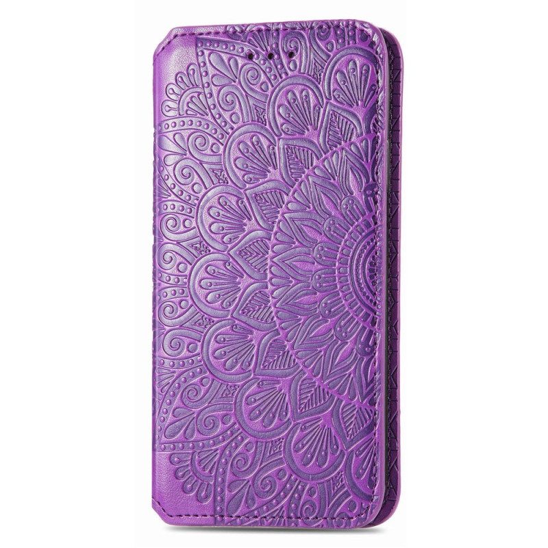 Bescherming Hoesje voor Poco X4 Pro 5G Folio-hoesje Stammen Bladeren