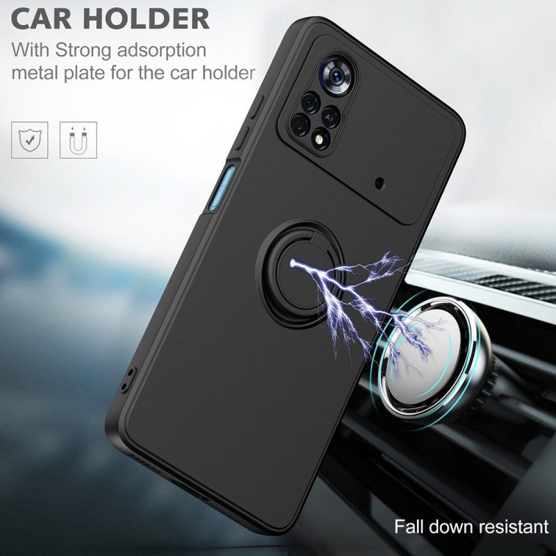 Hoesje voor Poco X4 Pro 5G Verenigde Ringbeugel