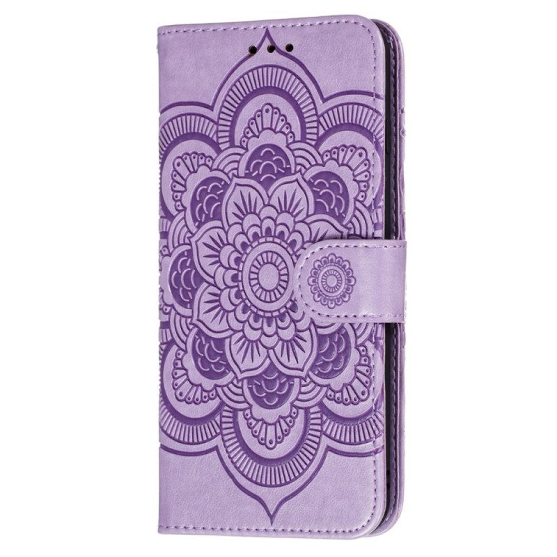 Leren Hoesje voor Poco X4 Pro 5G Mandala Met Koord
