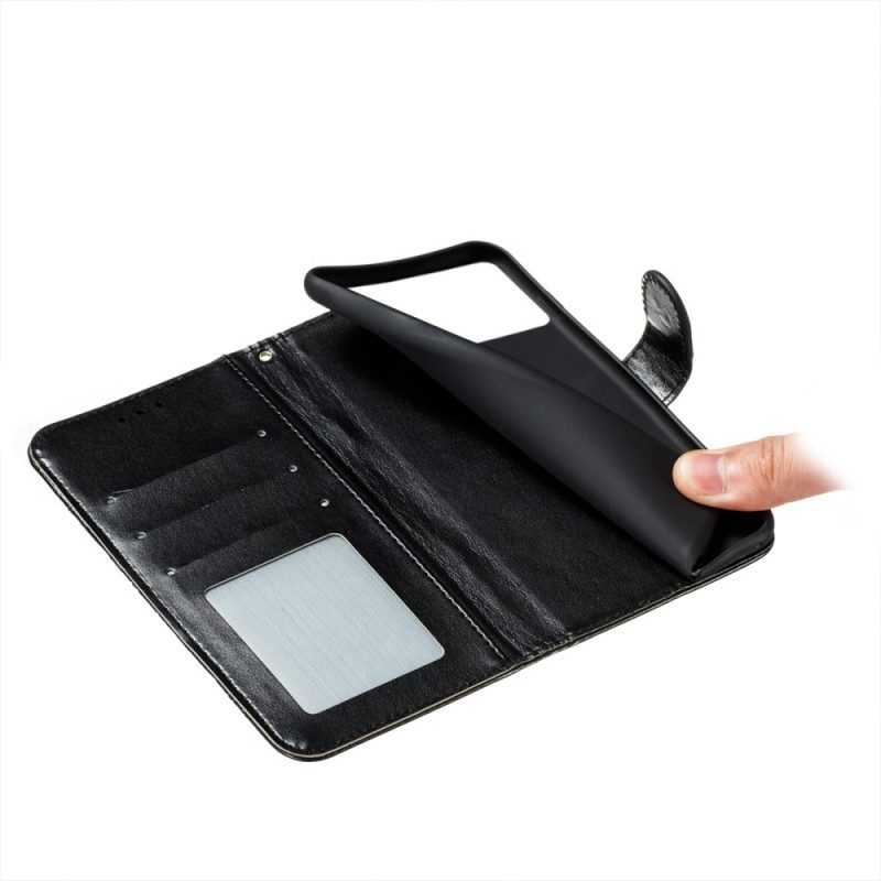 Leren Hoesje voor Poco X4 Pro 5G Mandala Met Koord