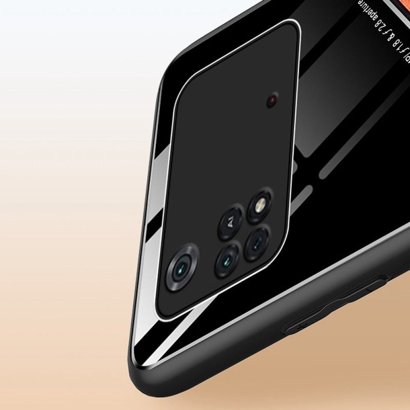 Telefoonhoesje voor Poco X4 Pro 5G Premium Kunstleer