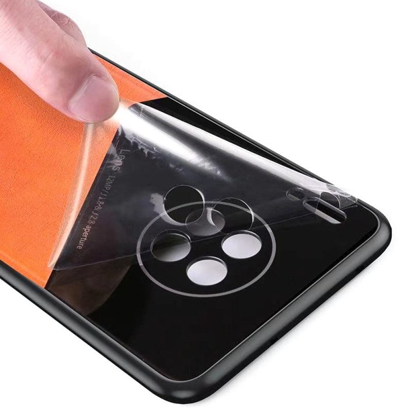 Telefoonhoesje voor Poco X4 Pro 5G Premium Kunstleer