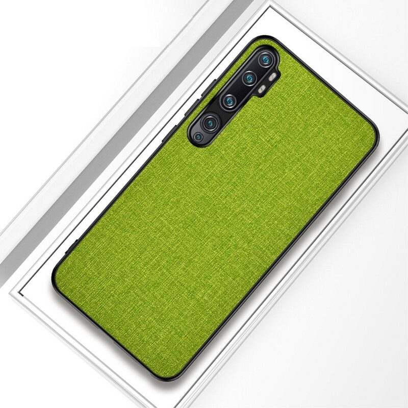 Hoesje voor Xiaomi Mi Note 10 / 10 Pro Stoffen Textuur