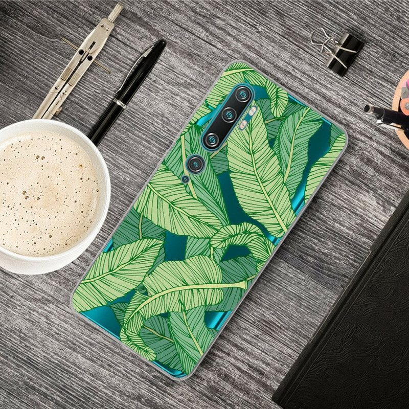 Telefoonhoesje voor Xiaomi Mi Note 10 / 10 Pro Gebladerte