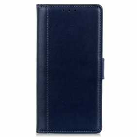 Folio-hoesje voor Samsung Galaxy M23 5G Leren Styling