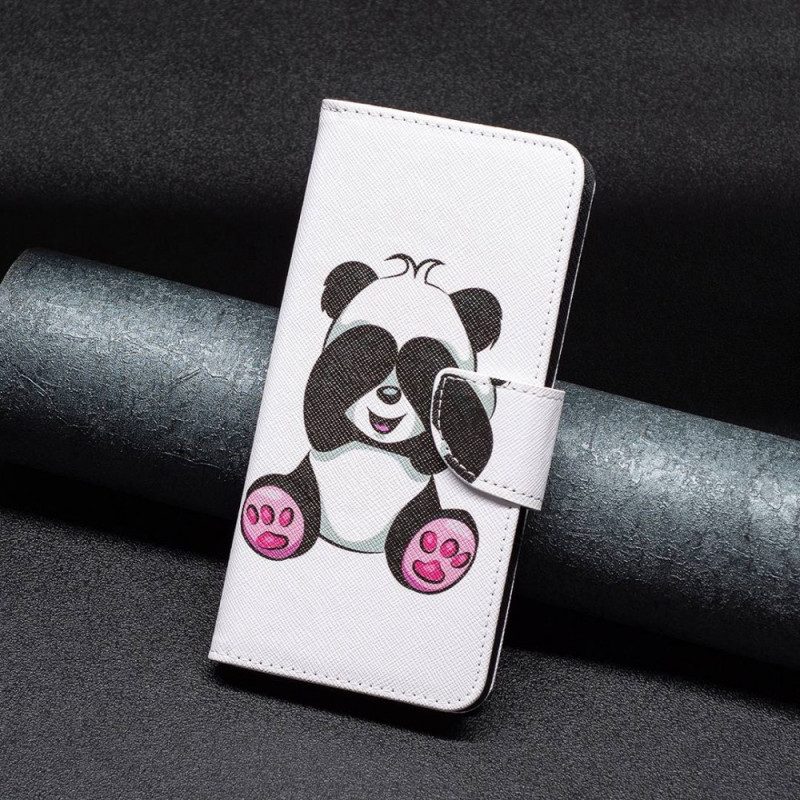 Folio-hoesje voor Samsung Galaxy M23 5G Panda
