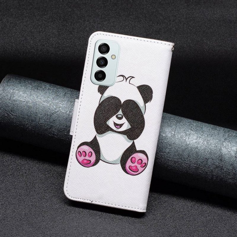 Folio-hoesje voor Samsung Galaxy M23 5G Panda