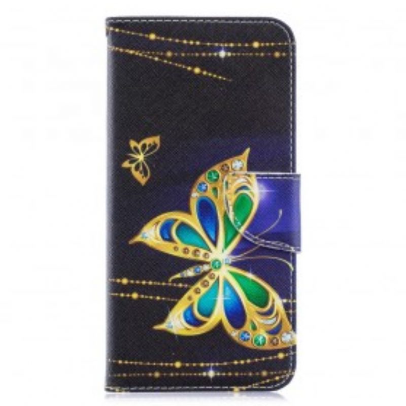 Folio-hoesje voor Samsung Galaxy A70 Magische Vlinder