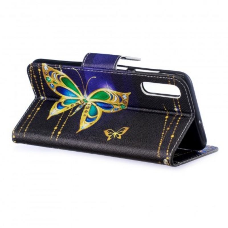 Folio-hoesje voor Samsung Galaxy A70 Magische Vlinder