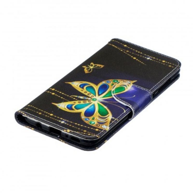 Folio-hoesje voor Samsung Galaxy A70 Magische Vlinder
