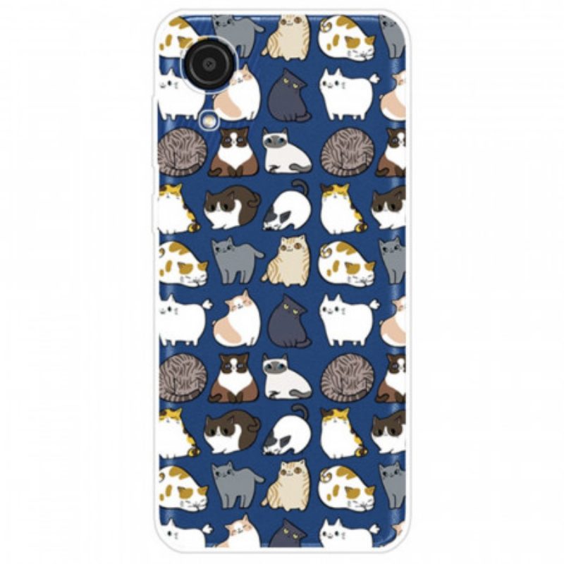 Hoesje voor Samsung Galaxy A03 Core Topkatten