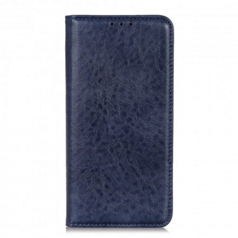 Bescherming Hoesje voor Oppo Reno 6 5G Folio-hoesje Leer Textuur