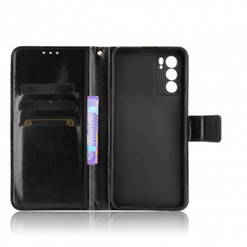 Folio-hoesje voor Oppo Reno 6 5G Flitsend Kunstleer
