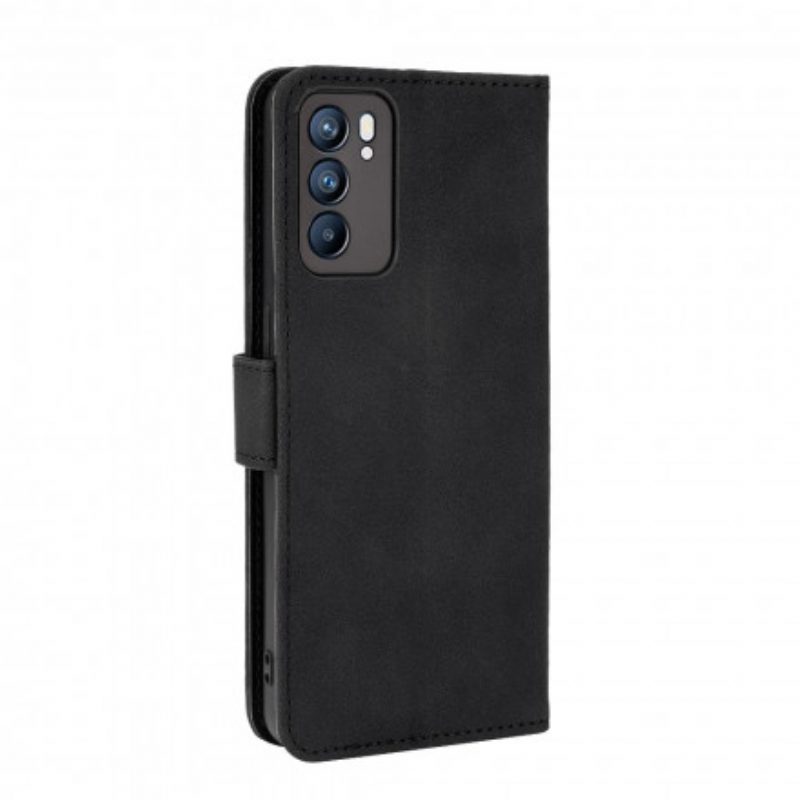 Leren Hoesje voor Oppo Reno 6 5G Aanraking Van De Huid