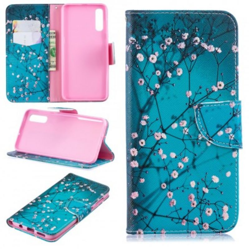 Folio-hoesje voor Samsung Galaxy A50 Bloeiende Boom