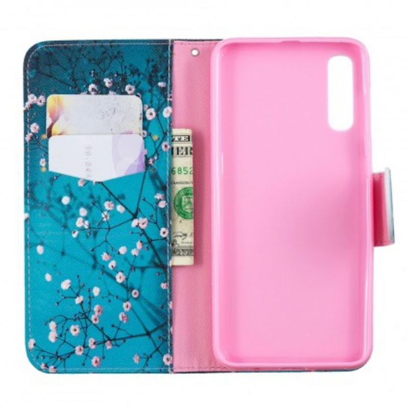 Folio-hoesje voor Samsung Galaxy A50 Bloeiende Boom