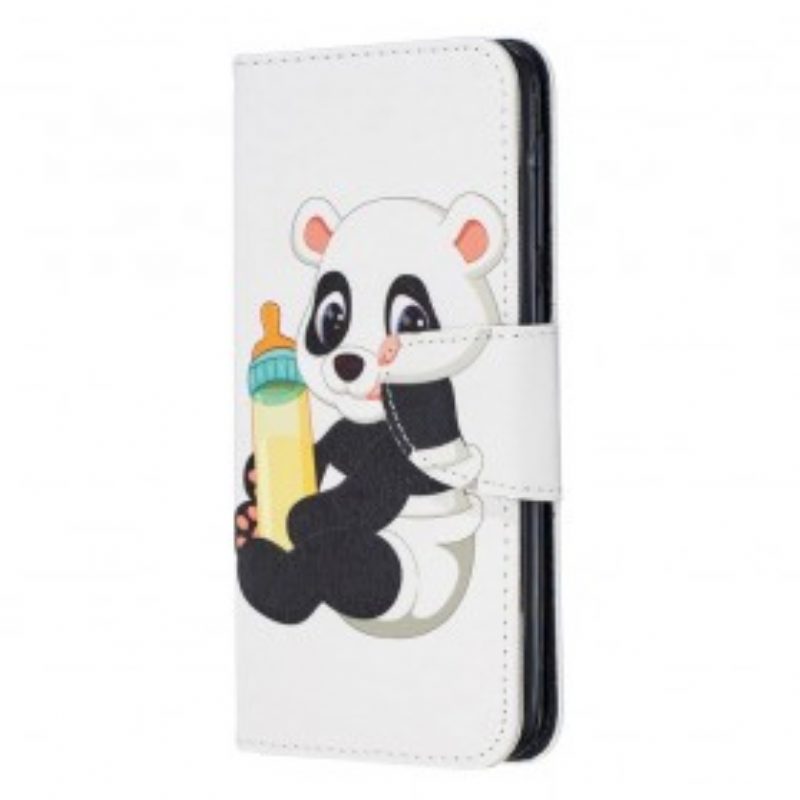 Folio-hoesje voor Samsung Galaxy A20e Babypanda