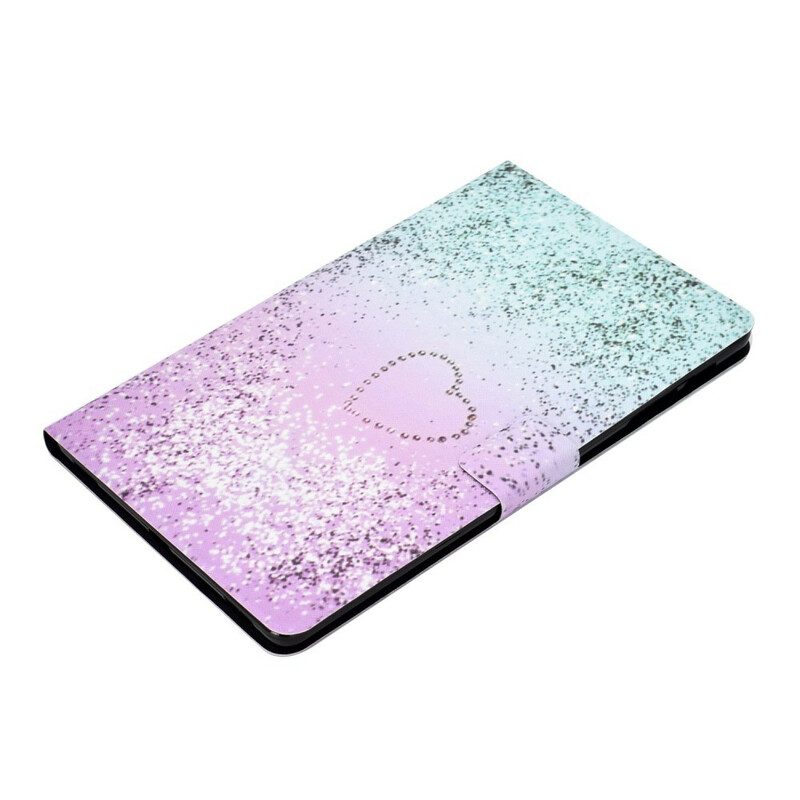 Folio-hoesje voor Samsung Galaxy Tab S6 Lite Glanzende Pailletten