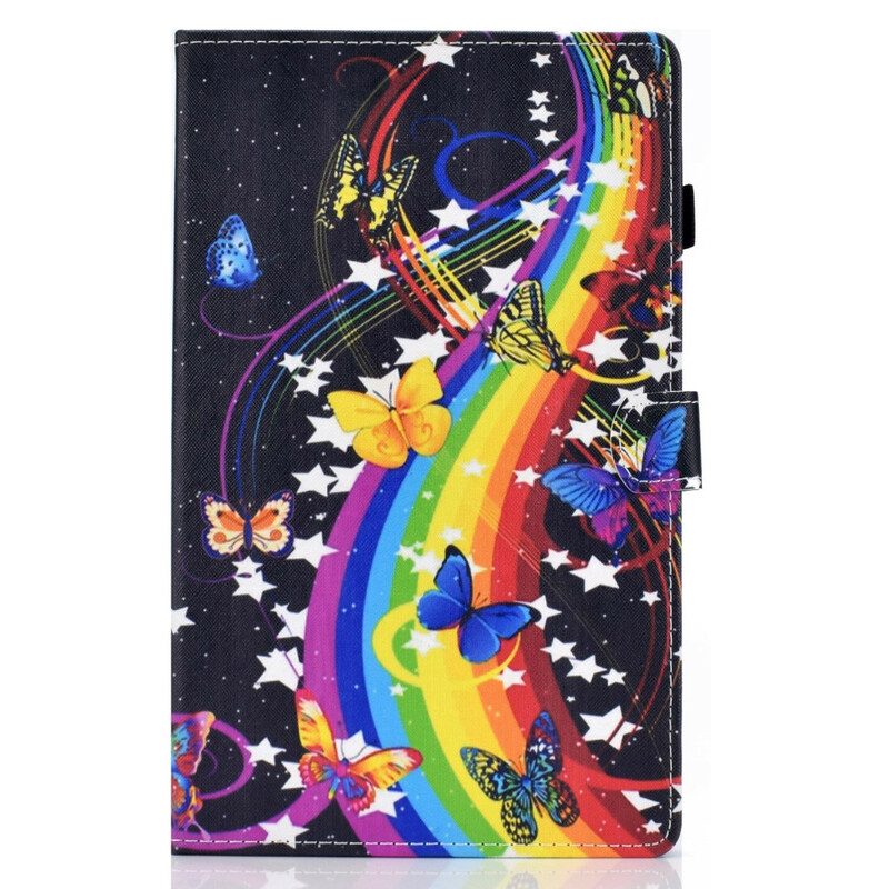 Folio-hoesje voor Samsung Galaxy Tab S6 Lite Unieke Vlinders