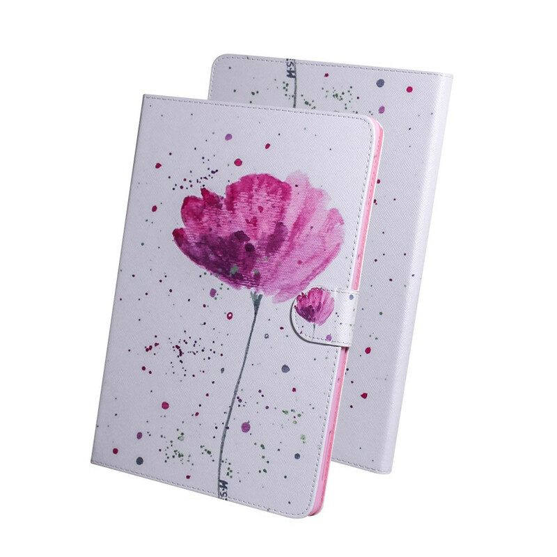 Hoesje Folio-hoesje voor Samsung Galaxy Tab S6 Lite Papaver