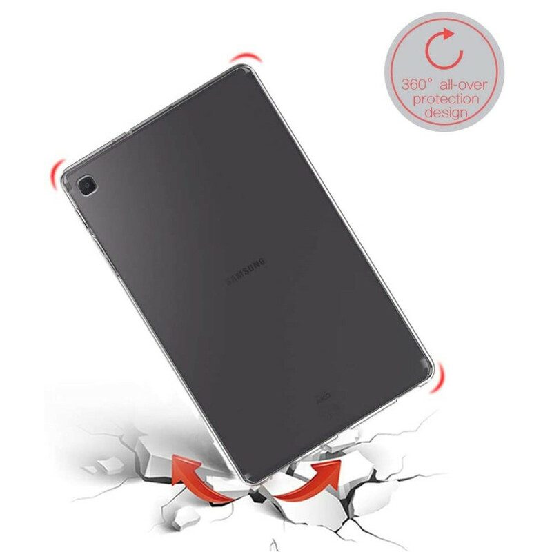Hoesje voor Samsung Galaxy Tab S6 Lite Transparant Hd
