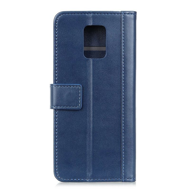 Folio-hoesje voor Xiaomi Redmi Note 9S / 9 Pro Gespleten Leerstijl