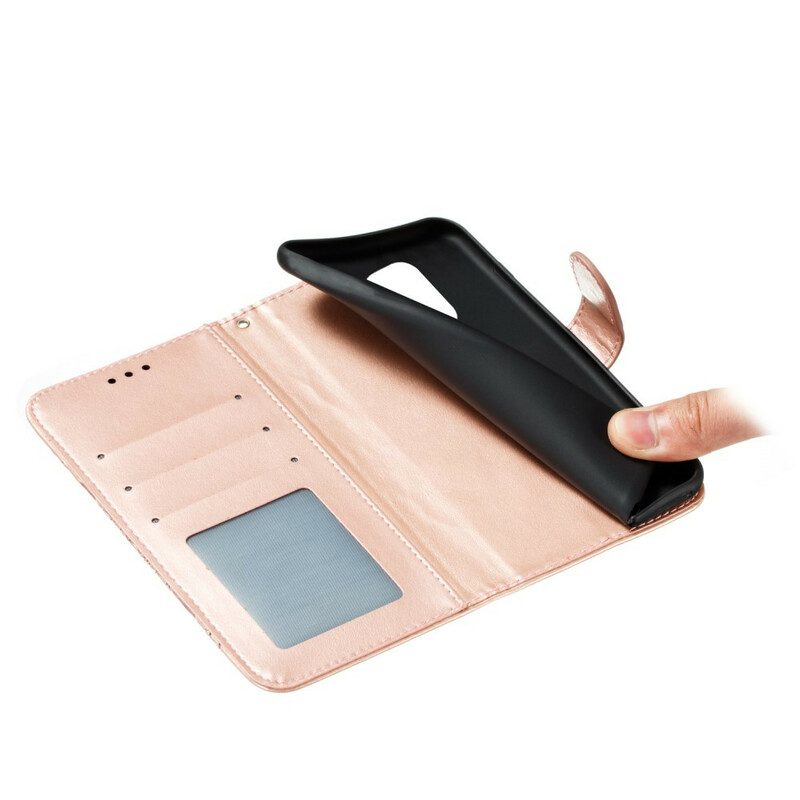 Folio-hoesje voor Xiaomi Redmi Note 9S / 9 Pro Volledige Mandala