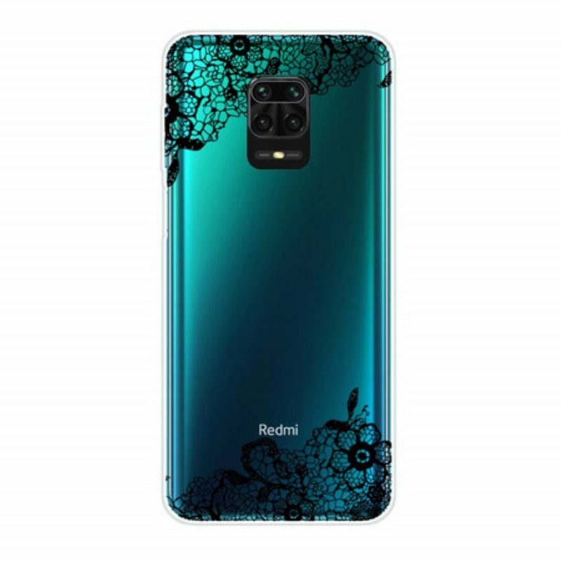 Hoesje voor Xiaomi Redmi Note 9S / 9 Pro Fijne Kant