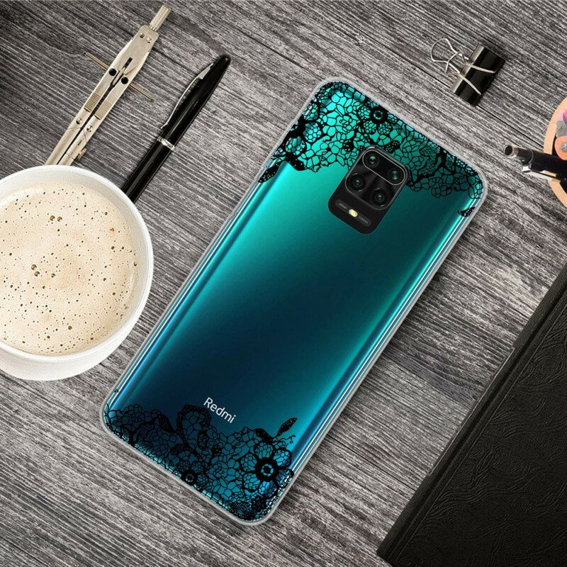 Hoesje voor Xiaomi Redmi Note 9S / 9 Pro Fijne Kant