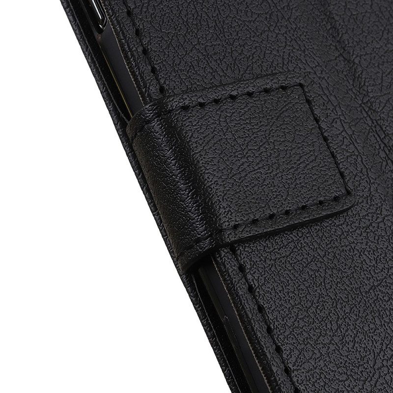 Folio-hoesje voor Sony Xperia Pro-I Klassiek Leereffect