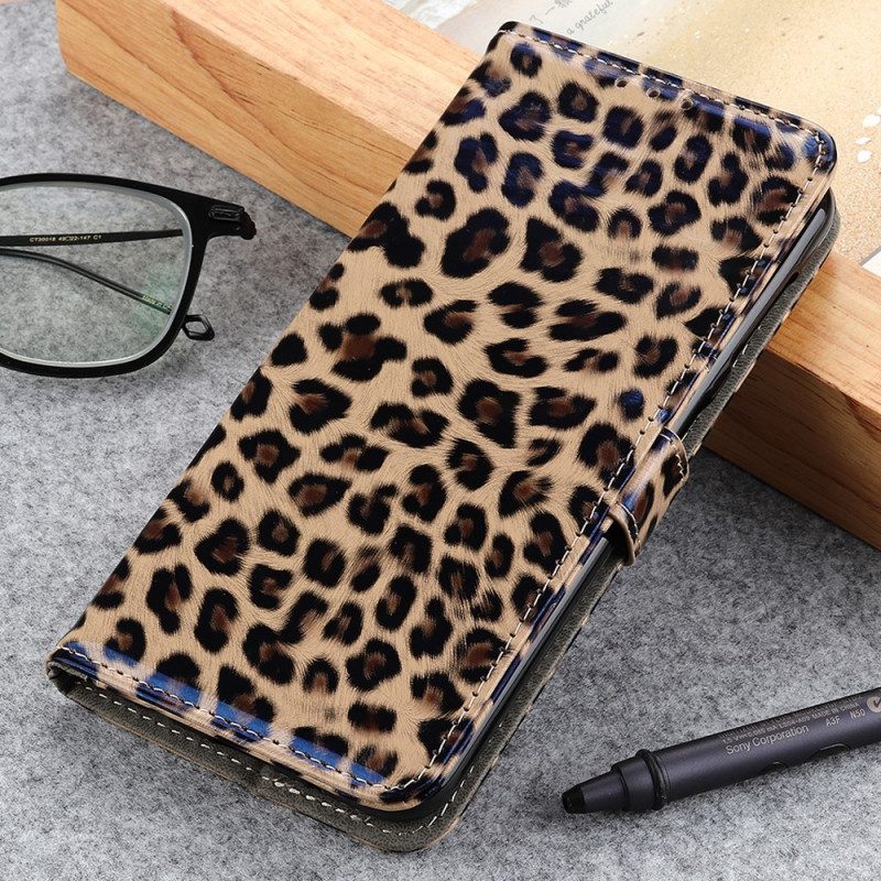 Folio-hoesje voor Sony Xperia Pro-I Luipaard